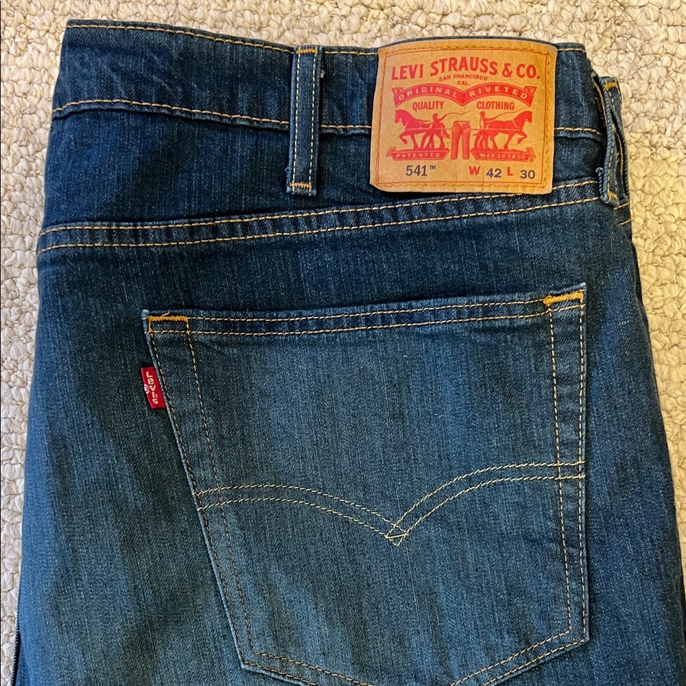 Levi's Dark Blue Denim Jeans